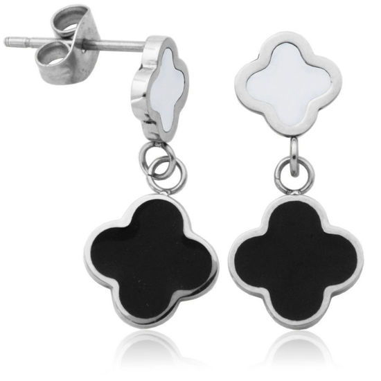 Image sur Boucles d'oreilles en acier inoxydable T2XB870100 de la Collection Steelx