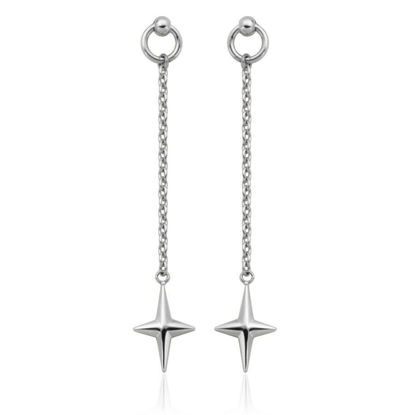Image de Boucles d'oreilles en acier inoxydable T2XE570100 de la Collection Steelx