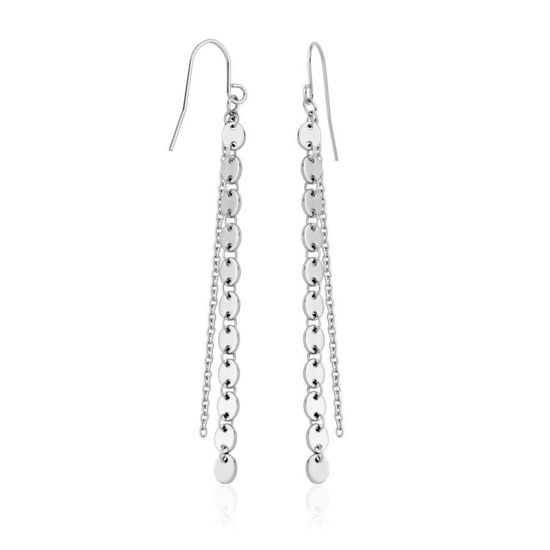 Image sur Boucles d'oreilles en acier inoxydable T2XF210100 de la Collection Steelx