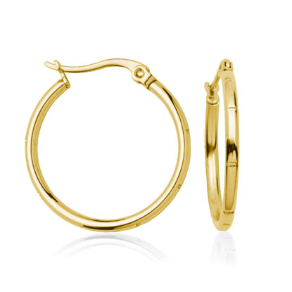 Image de Boucles d'oreilles en acier inoxydable doré T2XE720200 de la Collection Steelx