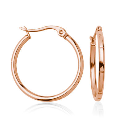 Image de Boucles d'oreilles en acier inoxydable rosé T2XE720300 de la Collection Steelx