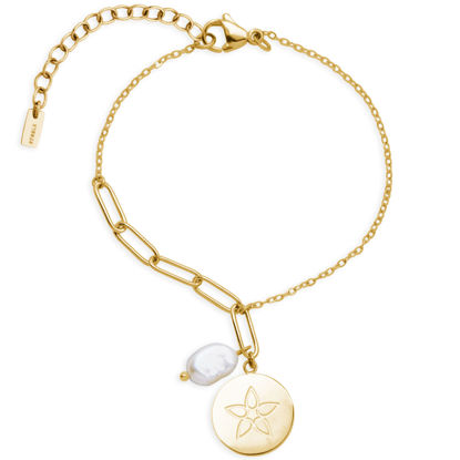 Image de Bracelet en acier inoxydable doré T1XE640268 de la Collection Steelx
