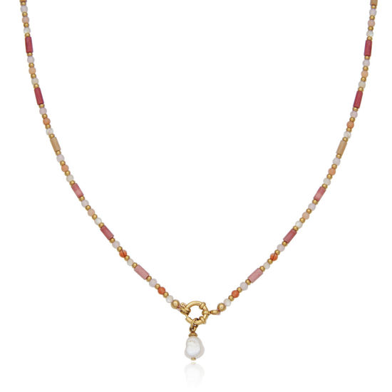 Image sur Collier en acier inoxydable doré T0XJ560218 de la Collection Steelx