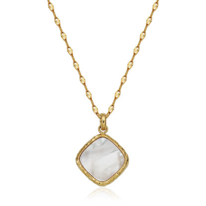 Image de Collier en acier inoxydable doré T0XJ610216 de la Collection Steelx