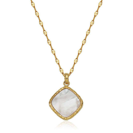 Image sur Collier en acier inoxydable doré T0XJ610216 de la Collection Steelx