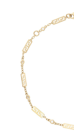 Image sur Bracelet de Fantaisie 7 3/4" en or jaune 10KT