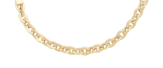 Image sur Bracelet mailles ovales 7 1/2" en or jaune 10KT